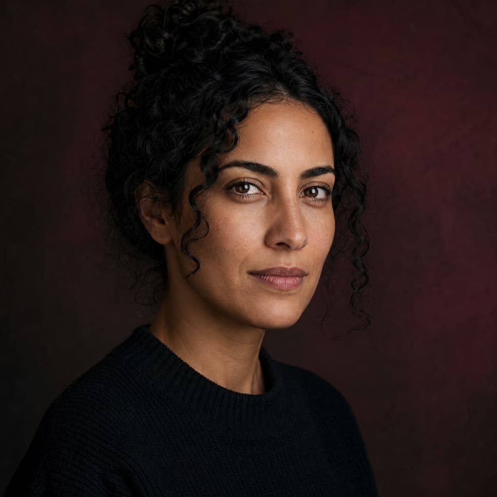 Portrait of Nadia Benali, a freelance brand strategist